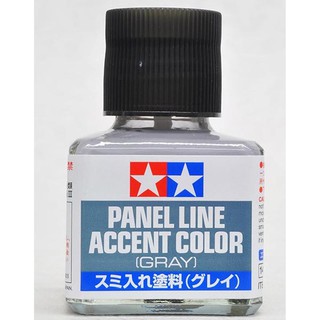 Tamiya Panel Line Accent Color [Gray] (TA 87133)