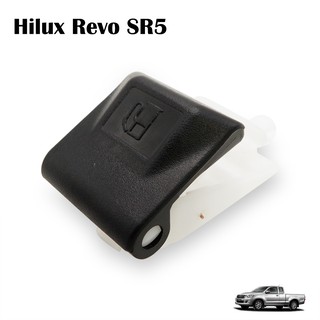 มือเปิดฝาถังน้ำมัน สีดำ 1 ชิ้น สำหรับ โตโยต้า Toyota ไฮลักซ์ รีโว่ ร็อคโค่ Hilux Revo Rocco Sr5 4x2 4x4 ปี 2015 2016 19