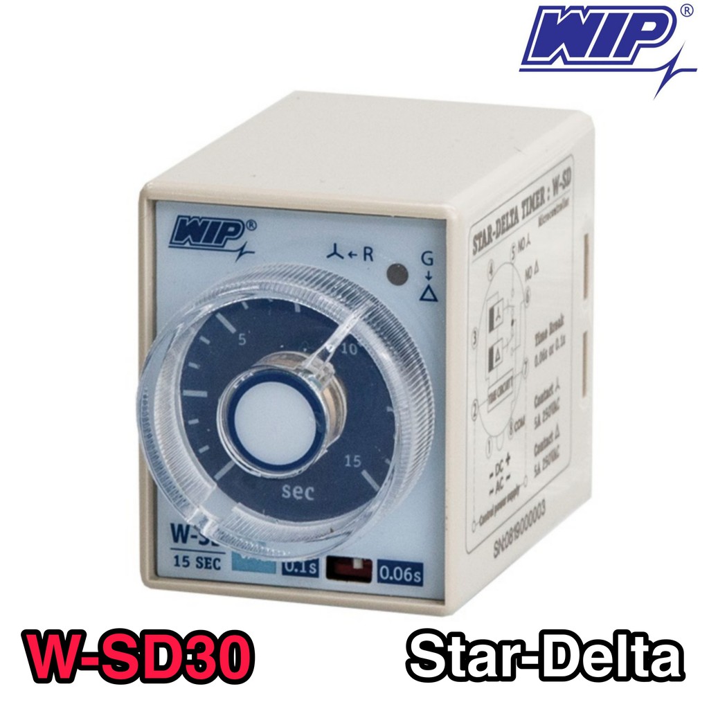 WIP W-SD15 W-SD30 Star-Delta Timer