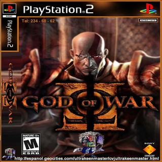 แผ่นเกมส์ PS2 (คุณภาพ) (ส่งไว) God of War 2 สมบูรณ์แบบ
