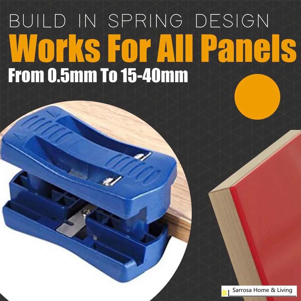 Double Edge Trimmer Wood Edge Banding Machine Manual Tail Trimming Woodworking Carpenter