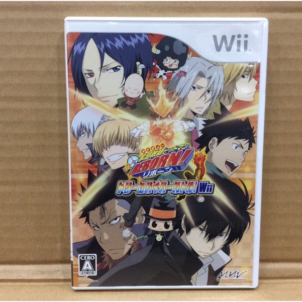 แผ่นแท้ [Wii] Katekyoo Hitman Reborn! Dream Hyper Battle! Wii (Japan) (PVL-P-RHRJ) Katekyo Katekyou Kateikyoushi