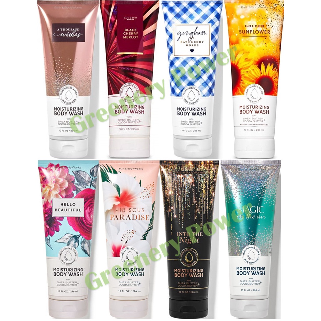 BBW CREAM WASH Bath and body works Moisturizing Body Wash 295ml สบู่ ...