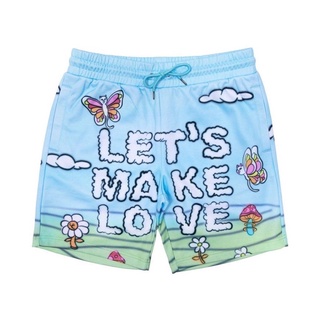 SLUM LTD - RIPNDIP Lets Make Love Sweatshorts Multi