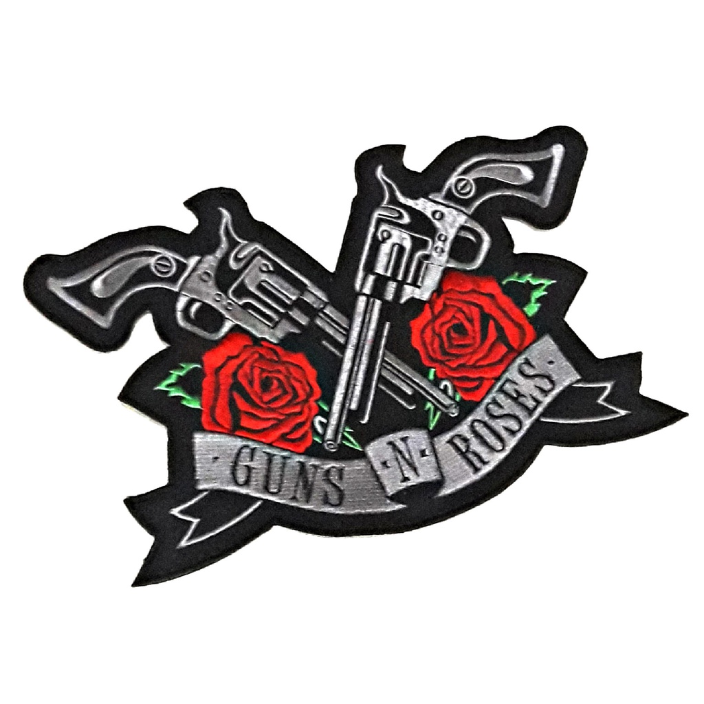 Backpatch GUNS N ROSES N0.2 EMBROIDERED