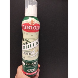 Bertolli Organic Extra Virgin Olive Oil Spray  น้ำมันมะกอกธรรมชาติ ออร์แกนิก เบอร์ทอลลี 132 กรัม