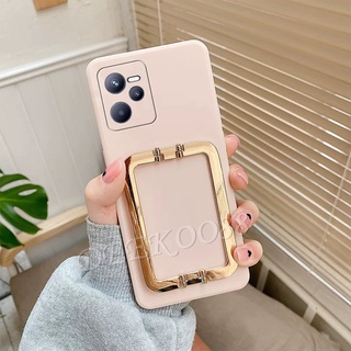 ใหม่ เคสโทรศัพท์ Realme C35 / 9 Pro+ / 9Pro / 9i 2022 New Handphone Casing with Stand Holder Phone Case TPU Silicone Softcase Back Cover เคส RealmeC35 Realme9 9Pro Plus