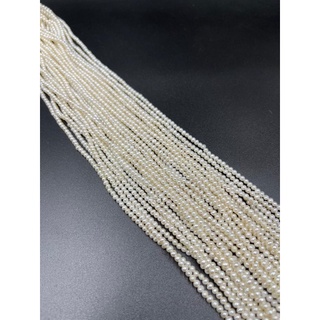 ไข่มุก pearl beads necklace 5-6 MM