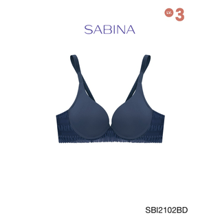 Sabina เสื้อชั้นใน มีโครง รุ่น Modern V รหัส SBI2102BD สีน้ำเงินเข้ม