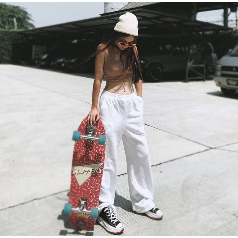 กางเกงวอร์มสายสายฝอ กางเกงจากร้าน Emotion_shop88