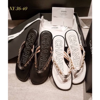 รองเท้าแตะแฟชั่น chanel