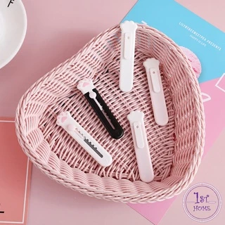 คัตเตอร์ขนาดเล็ก เครื่องเขียนน้อยน่ารัก มีดพกพา stationery knife