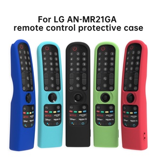 Sikai เคสรีโมตคอนโทรล ซิลิโคน สําหรับ LG Smart TV AN-MR21 LG OLED TV Magic Remote AN MR21GA