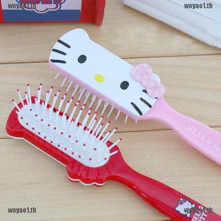 (wow) หวีนวดผมเด็ก ลาย Hello kitty