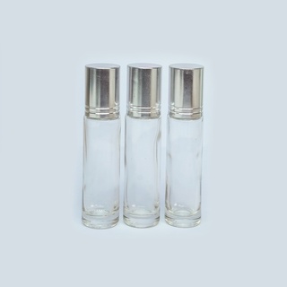 ขวดลูกกลิ้งฝาเงิน ขนาด 10 ml รหัสสินค้า K18-S