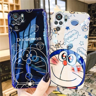 Cartoon เคสโทรศัพท์ Xiaomi Redmi Note 10S 10 5G เคส Thin Soft Rubber Adorable Doraemon เคส Xiaomi Redmi Note10 Note10s pro 5G เคสโทรศัพท์ ปลอก Couple Phone Cover Shell