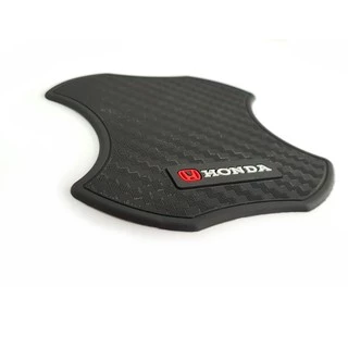 สติกเกอร์ยางคาร์บอนไฟเบอร์ สําหรับติดมือจับประตูรถยนต์ Toyota Honda Nissan จํานวน 4 ชิ้น