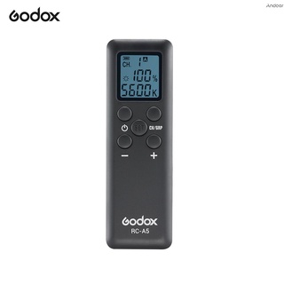 Godox RC-A5 Remote Control 16 Channels 6 Groups Replacement for Godox SL-60W SL-100W SLB60W LED308W/Y/C LED308IIW/Y/C LED500W/Y/C LED500LW/Y/C LED500LRW/Y/C LEDP260C LC500 FL150S FL150R FL100 FL60