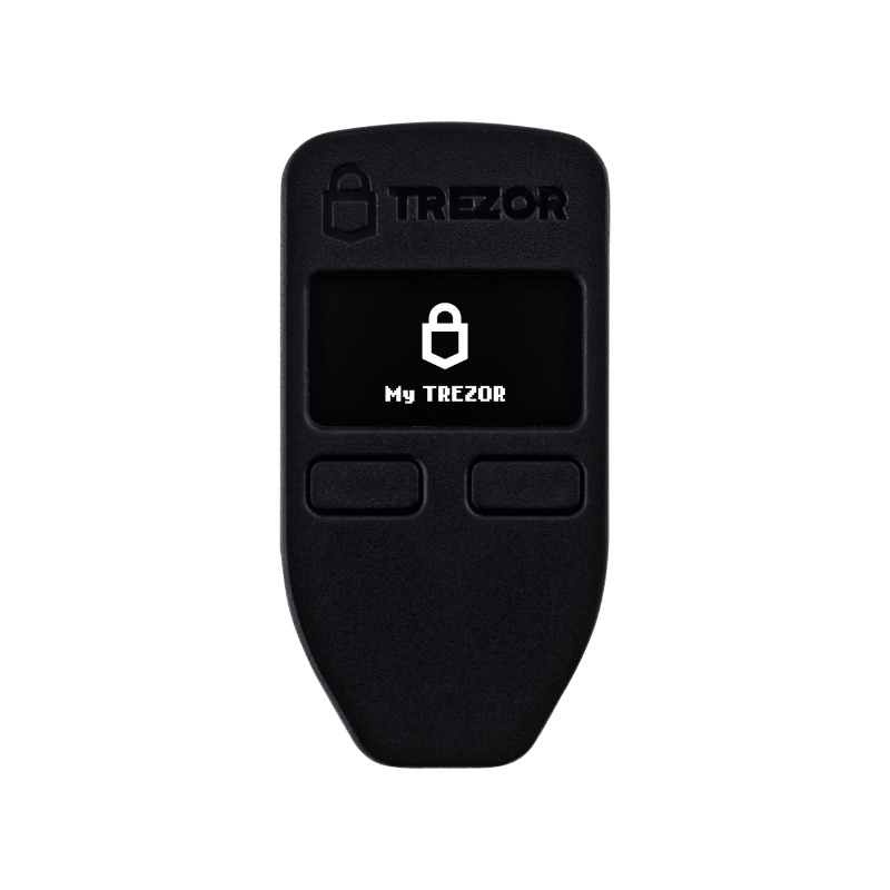 Trezor สีดำ สินค้าพร้อมส่ง รับสินค้าใน 1-3 วัน ตัวแทนจำหน่ายอย่างเป็นทางการเป็นในประเทศไทย Thailand Official Reseller