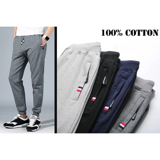 กางเกงขายาวผ้าcotton100%แบบออริจินัล