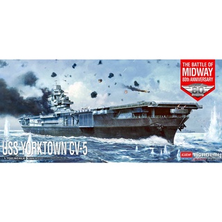 Academy 14229 USS YORKTOWN CV-5 "BATTLE OF MIDWAY" 1/700