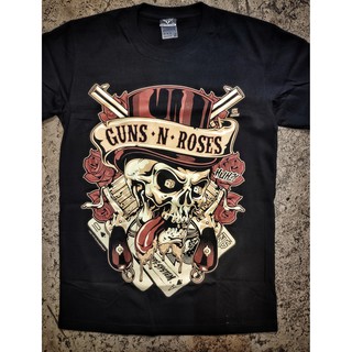 เสื้อยืดคอตตอนรุ่น NTS GUNS N ROSES 2022 เสื้อยืดระบบใหม่ดั้งเดิม ขนาด XS-4XL HB/