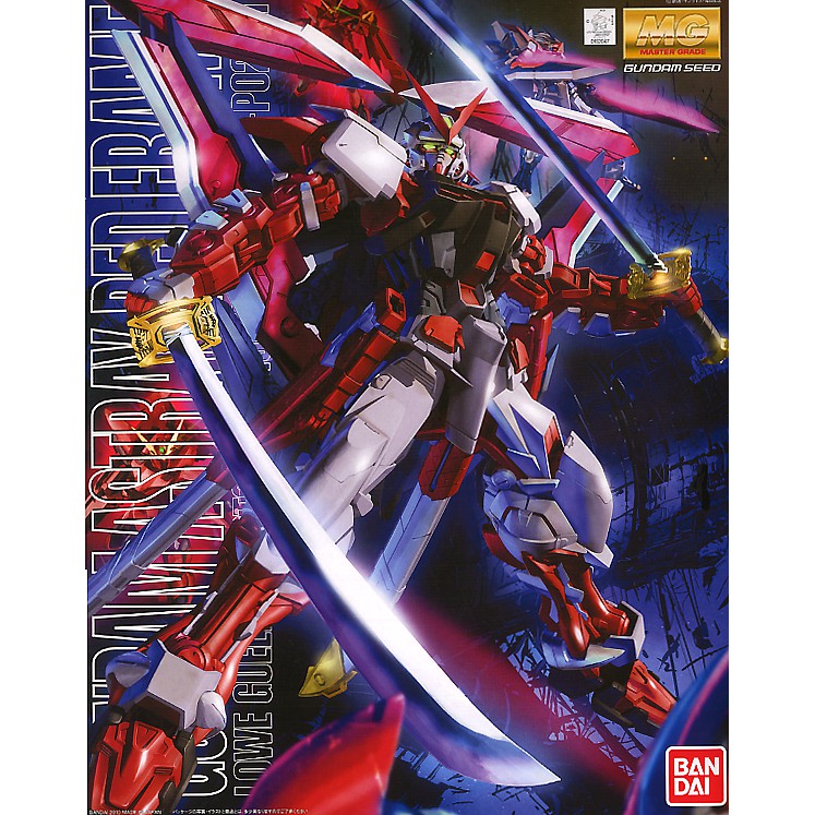 BANDAI 1/100 MG GUNDAM ASTRAY RED FRAME LOWE GUELE'S CUSTOMIZE MOBILE SUIT MBF-PO2KAI