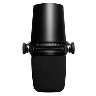 SHURE MV7-K ไมค์บันทึกเสียง มีช่อง Output USB/XLR Podcast Microphone (Black)