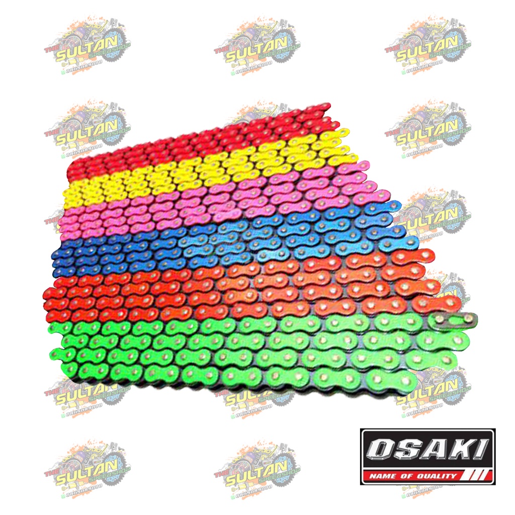 OSAKI CHAIN 415 - 130L 428 - 130L 428 - 140L ORIGINAL THAILAND COLOR