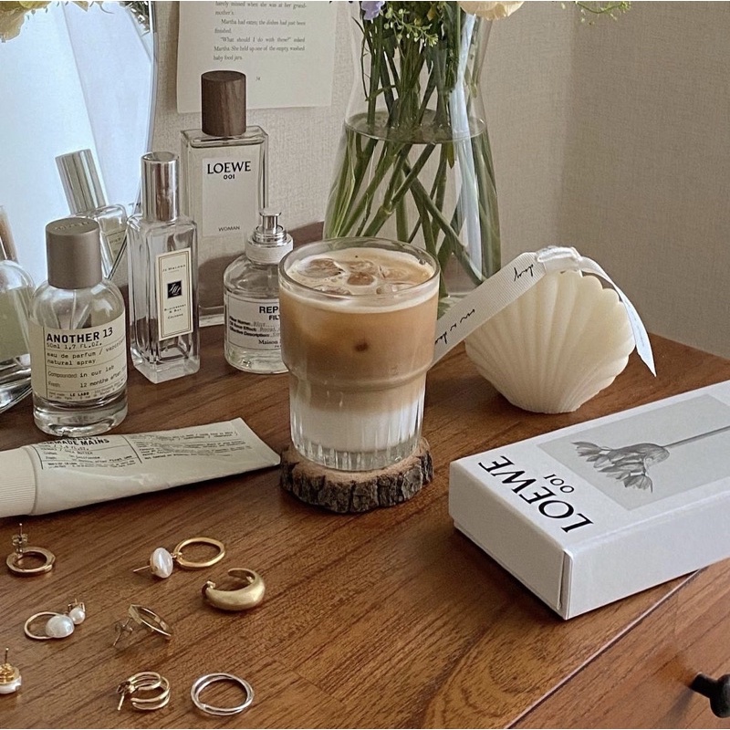 ˚ ᵕ Little pie ⊃ ﾟ🥨 แก้วกาแฟ สไตล์เกาหลี เหมาะสำหรับ Coffee Dirty หรือ Latta