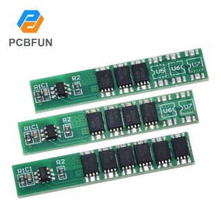 Pcbfun บอร์ดป้องกันแบตเตอรี่ลิเธียมไอออน PCM 1S 2A 3A 4.5A 6A 9A 3.7V 1 2 3 4 6 MOS BMS PCM สําหรับแบตเตอรี่ลิเธียมไอออน 18650