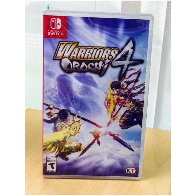 แผ่นเกมส์ Nintendo Switch WARRIORS  OROCHI 4 มือ 1 ยังไม่แกะซีล