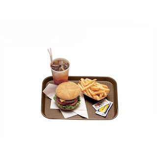 ถาดกันลื่นบริการ / สีน้ำตาล1418FF-167 Non-slip tray, service / brown 1418FF-167