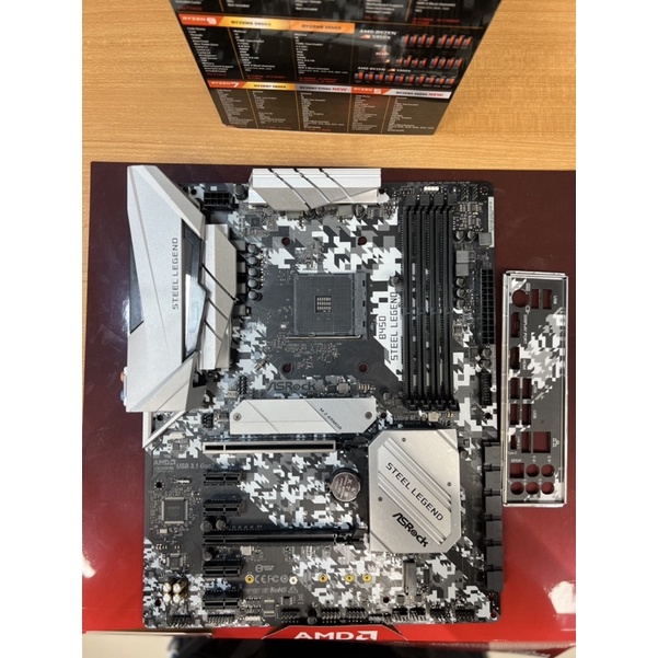 asrock b450 steel legend มือสอง