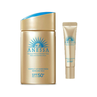 [พิมพ์ EVEB7MT][รับเงินคืน15% 7 ก.ย.] ANESSA - Perfect UV Sunscreen Set (Milk 60 ml. + Gel 15 g.)