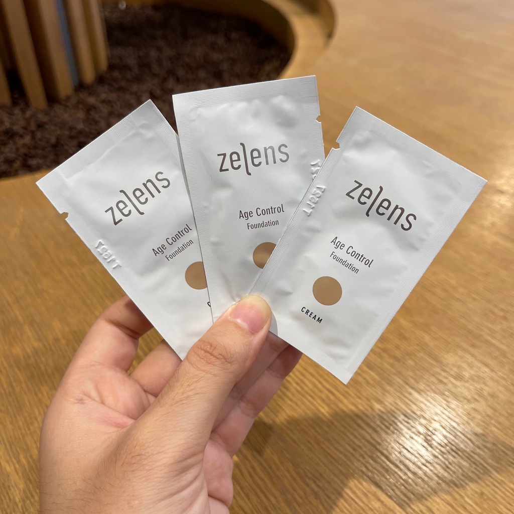 zelens Age Control Foundation 2 ml สี cream
