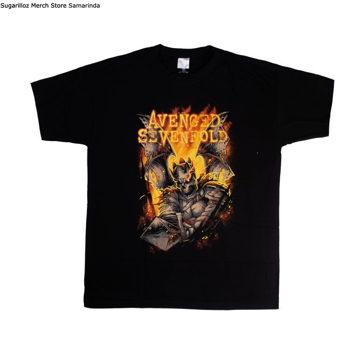 เสื้อยืดโอเวอร์ไซส์เสื้อยืด ลายวง Avenged Sevenfold Atone ไซซ์ MS-4XL