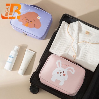 BIG-C 🏷️กระเป๋าเครื่องสําอาง กระเป๋ากันน้ำ Kartoon makeup bag