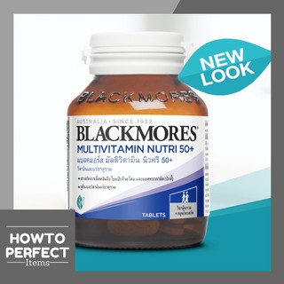 Blackmores แบลคมอร์ส Multivitamin Nutri 50+ ( มัลติวิตามิน นิวทริ 50+ )