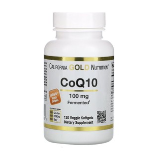 California Gold, CoQ10, 100 mg, 30 softgel และ 120 Softgels