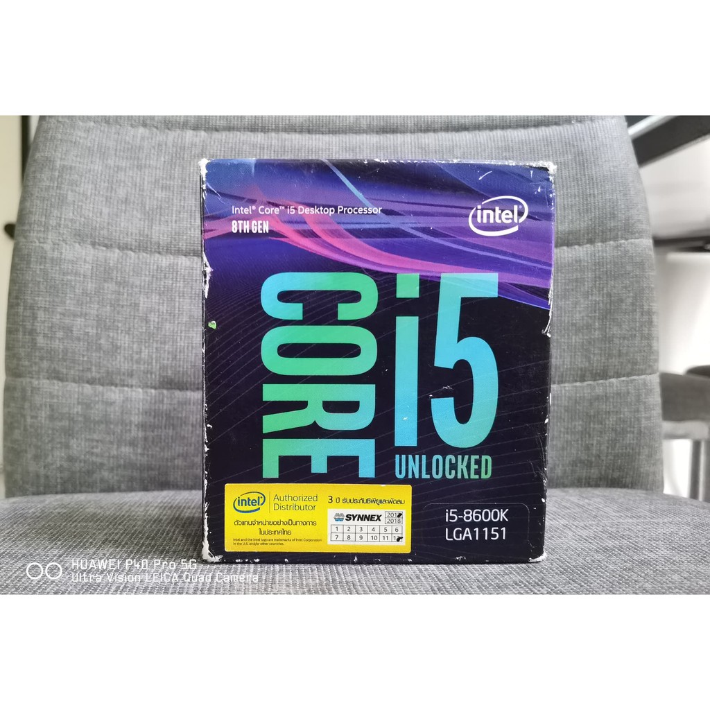 Cpu intel core i5 8600k 1151v2 mayjaa555 thaipick