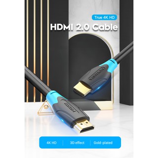 Vention  HDMI 2.0 Cable 4K Digital HD Cable 3D Video Cable Data Cable