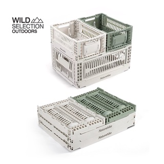 ตะกร้า พับ Naturehike อุปกรณ์แคมป์ปิ้ง PP folding storage basket NH21SNX06