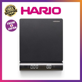 HARIO Coffee scale Jimmy Weighing range 0 ~ 2000g black Detachable EQJ-2000-B ฮาริโอ้ เครื่องชั่งกาแฟ จิมมี่ ช่วงการชั่ง 0 ~ 2000g ดำ ถอดออกได้