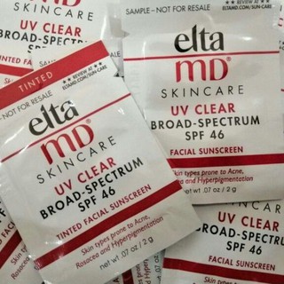 🔥ขนาด2กรัม Exp:04/2024🔥Elta MD UV Clear Broad-Spectrum SPF46