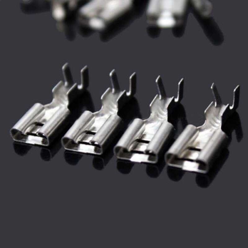 Connector หางปลา 2.8mm 4.8mm 6.3mm พร้อมฉนวนหุ้ม ราคาต่อ 10 ชิ้น