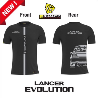 เสื้อยืดสกรีน ลาย Evolution สุดซิ่ง ผ้านุ่ม ใส่สบาย