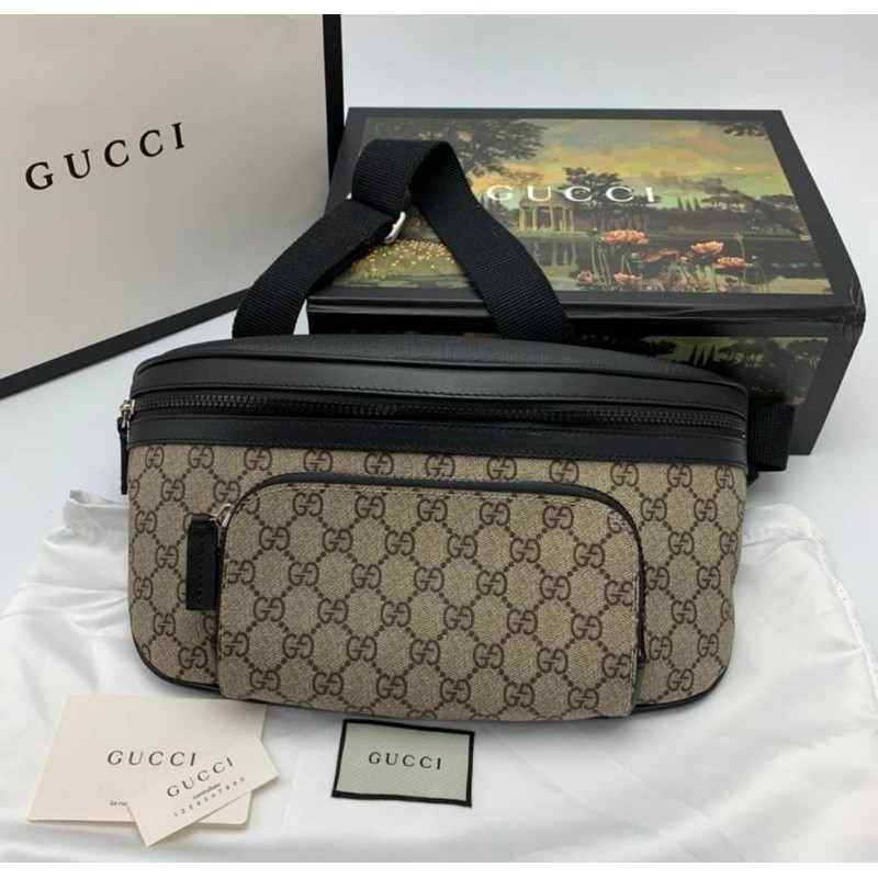 Gucci eden gg supreme hotsell belt bag