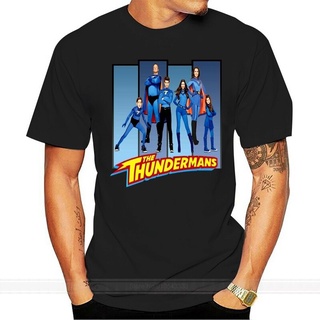 เสื้อยืดผู้ชายอินเทรนด์ในยุโรปและอเมริกาเสื้อยืด ลาย Limitiert Neu The Thundermans สําหรับเด็ก และผู้ใหญ่เสื้อยืดแขนสั้น