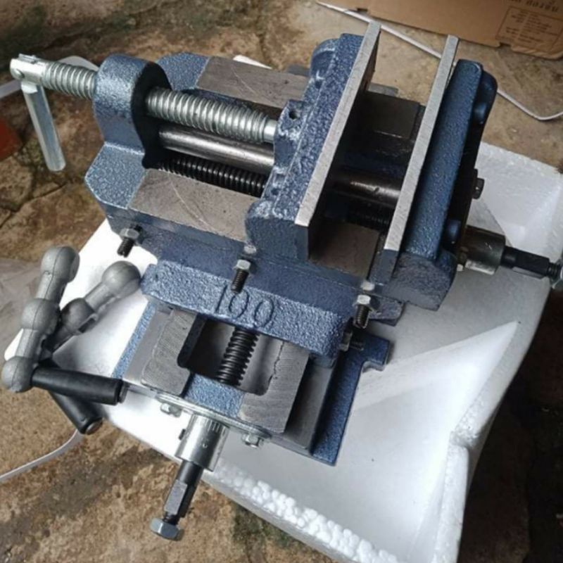 ปากกาจับชิ้นงาน แบบ 2 แกน ของ OKURA ขนาด 4 นิ้ว